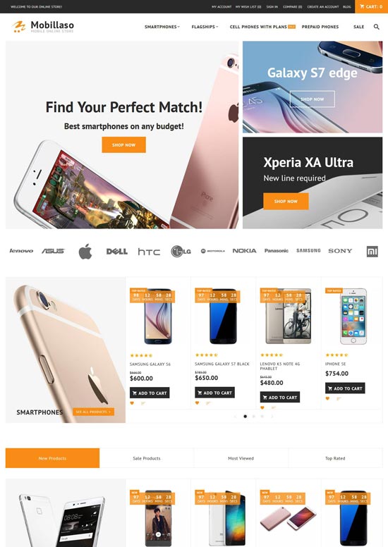 mobillaso mobile store magento theme