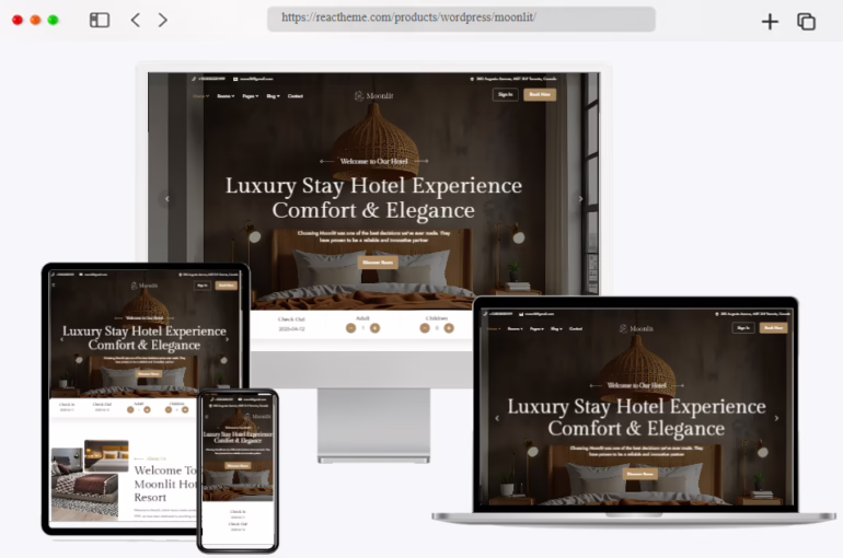 moonlit hotel booking