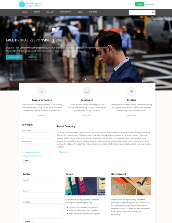 multipurpose drupal theme