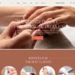 nail salon wordpress themes  scaled