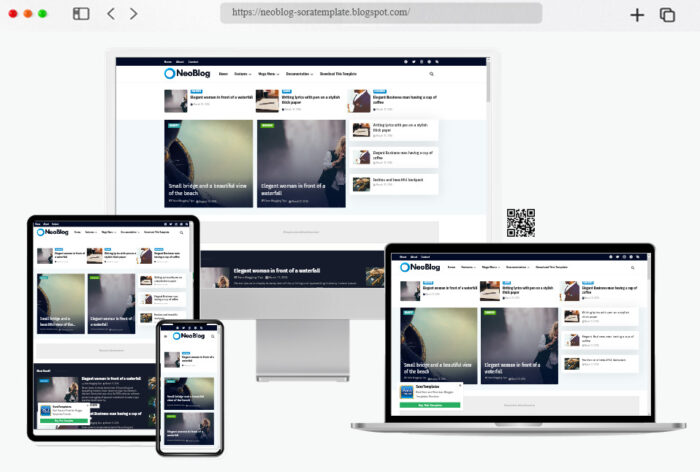 neoblog blogger template