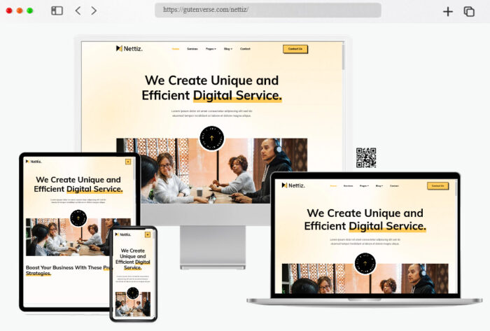 nettiz seo agency theme