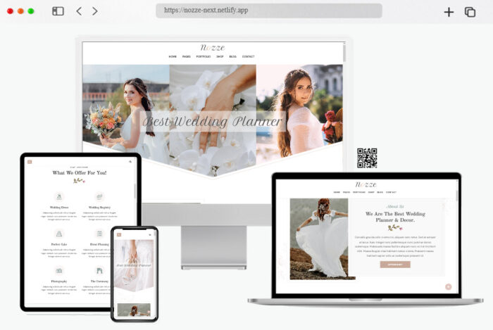 nozze best wedding website template