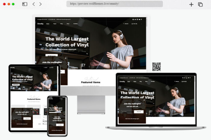 omnity music store wordpress theme