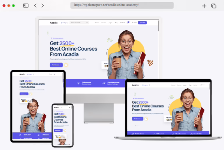 online course acadia