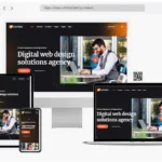 oxence web design agency wordpress theme