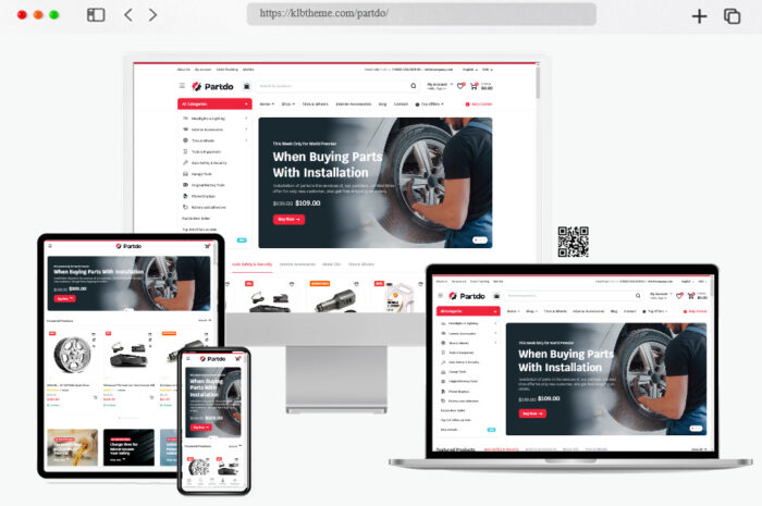 partdo auto parts woocommerce theme