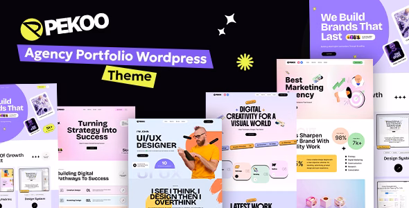 Pekoo – Agency Portfolio WordPress Theme WordPress theme