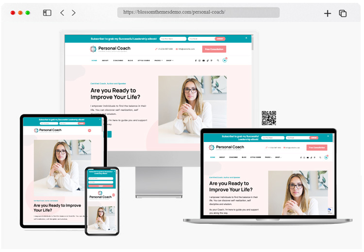 personal coach theme