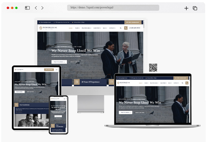 powerlegal law lawyer attorney wordpress theme