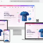 printx printing services company html template