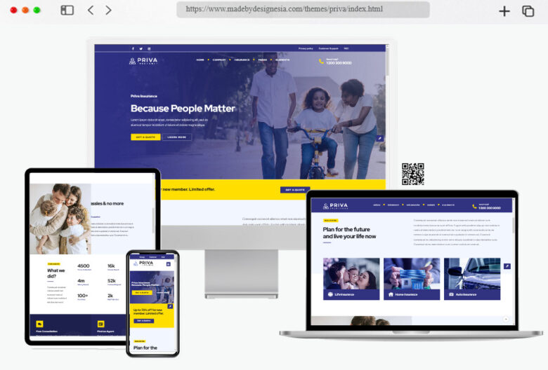 23 Best Insurance Website Templates for 2026 freshDesignweb
