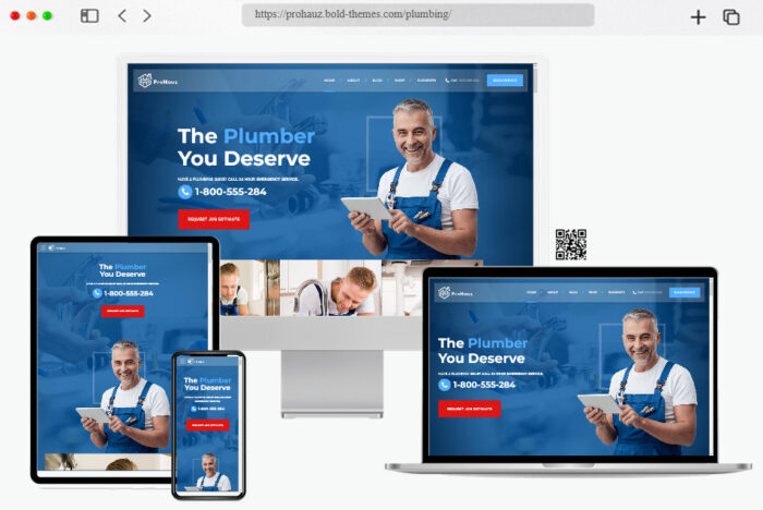 prohauz handyman wordpress theme