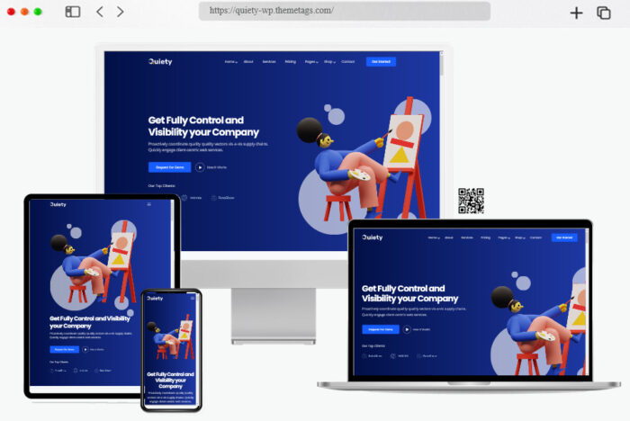 quiety it solutions wordpress theme