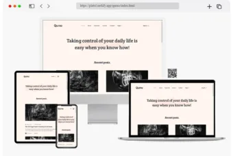 qurno minimal blog template