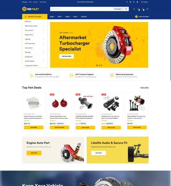 rbpazt auto parts
