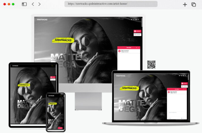 rawtracks music dj theme