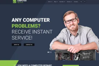 repair electronics computer wordpress themes