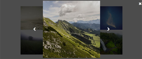 responsive image gallery jquery