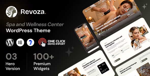 Revoza - Spa and Wellness Center WordPress Theme WordPress theme