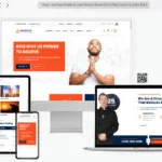 sacreva church website template