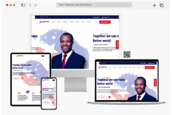 senatory political candidate wordpress theme