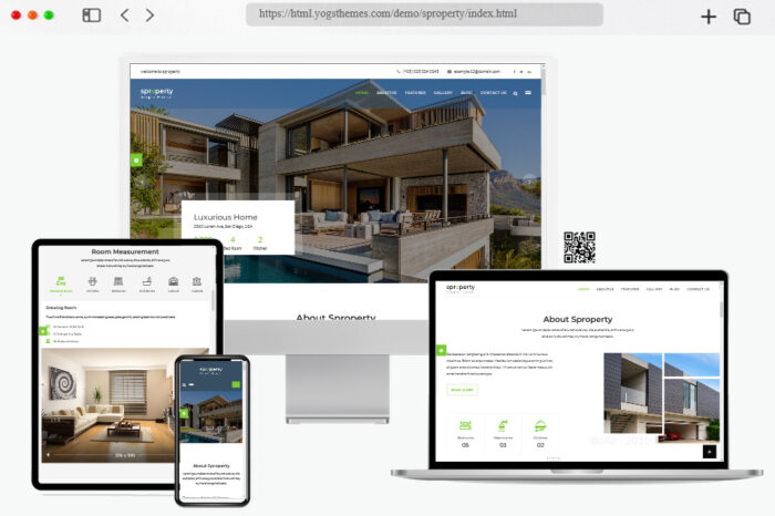 sproperty single property html template