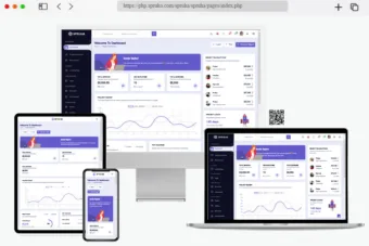 spruha php bootstrap admin dashboard template