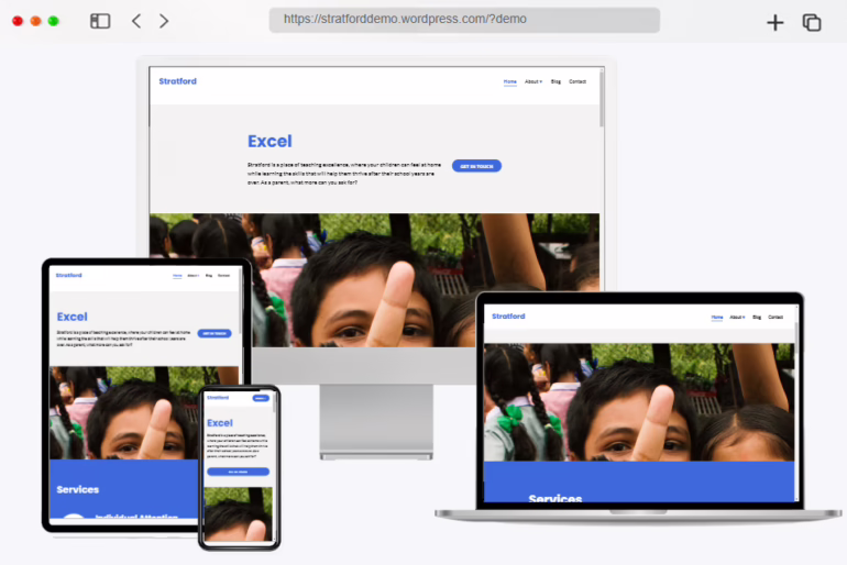 stratford Responsive WordPress themes