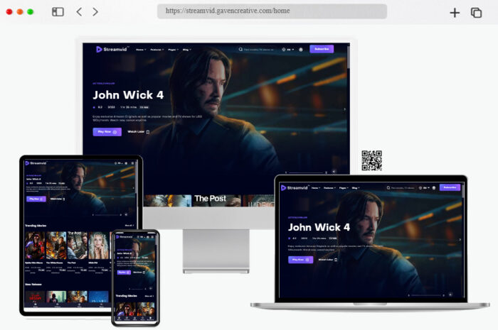 streamvid streaming video wordpress theme