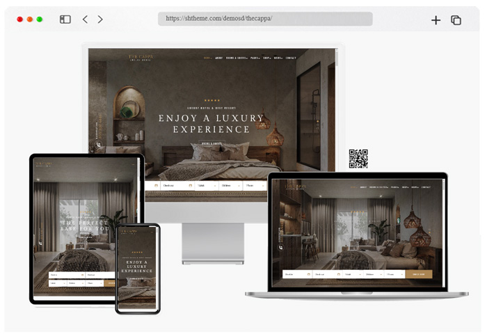 the cappa luxury hotel wordpress theme
