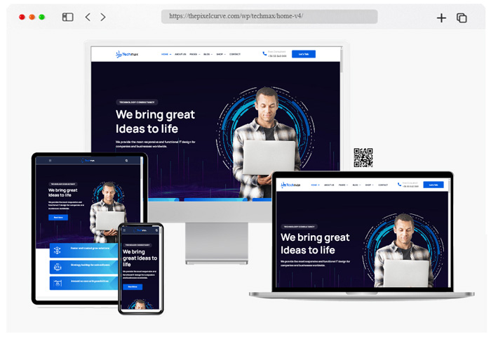 techmax it services wordpress theme