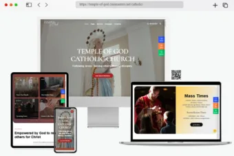 temple of god church wordpress theme