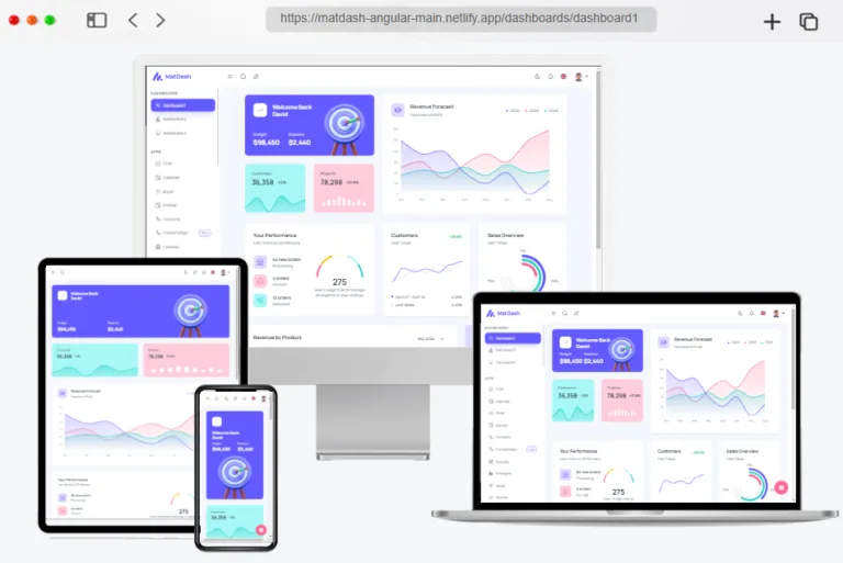 52 Best Angular Admin Dashboard Templates 2026