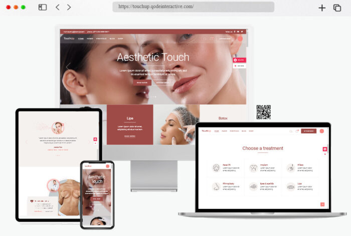 touchup premium plastic surgery theme