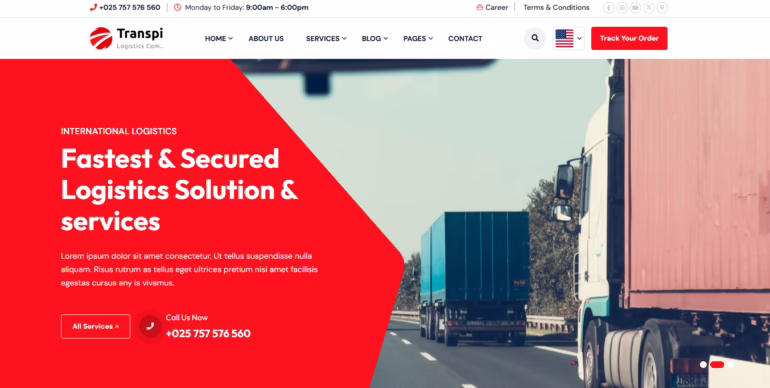 transpi well make wordpress theme
