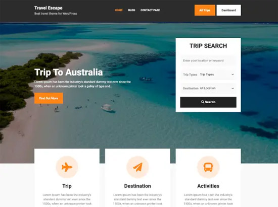 travel escape