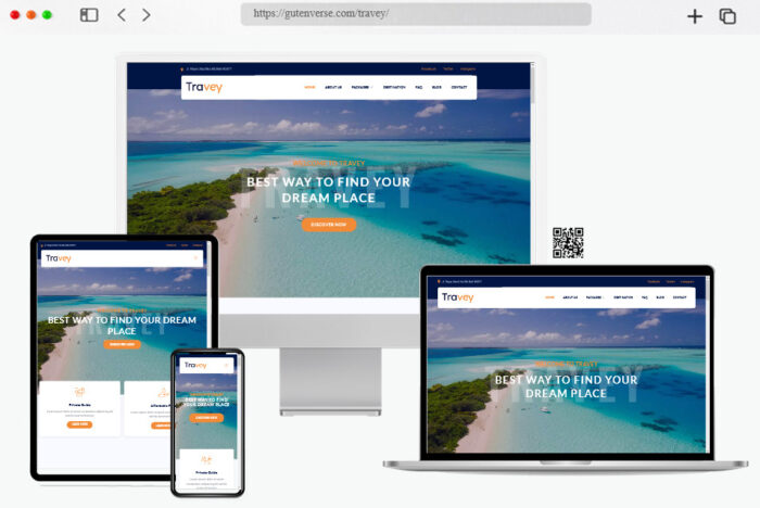 travey travel tourism theme