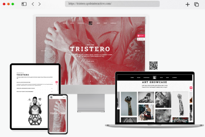 tristero tattoo wordpress theme