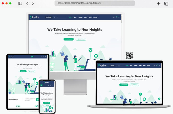 turitor education wordpress theme