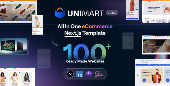 Unimart – Multipurpose eCommerce NextJs Template WordPress theme