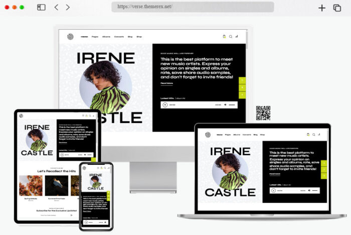 verse music concert wordpress theme