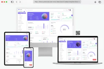 vuexy laravel admin dashboard template 1