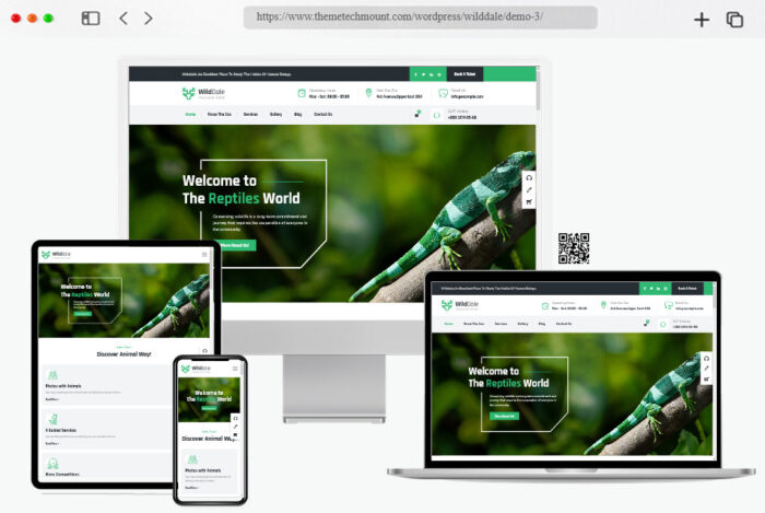 wilddale jungle safari wordpress theme