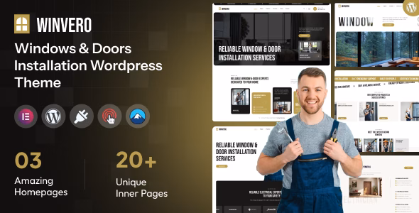Winvero - Windows & Doors Services WordPress Theme WordPress theme