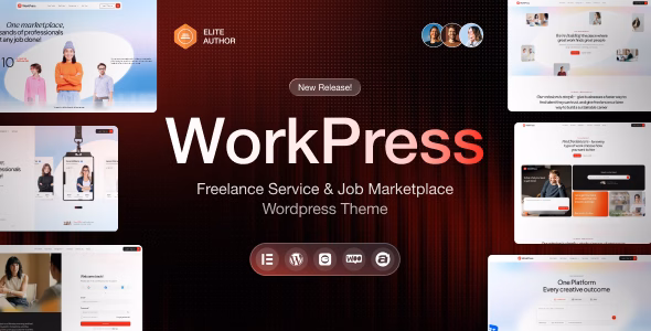 WorkPress - Freelance Service & Job Marketplace Theme WordPress theme