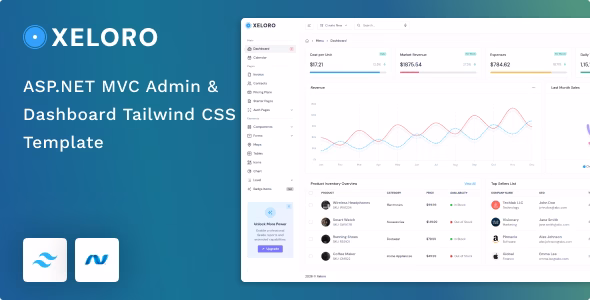 xeloro---asp.net-mvc-&-tailwind-admin-template
