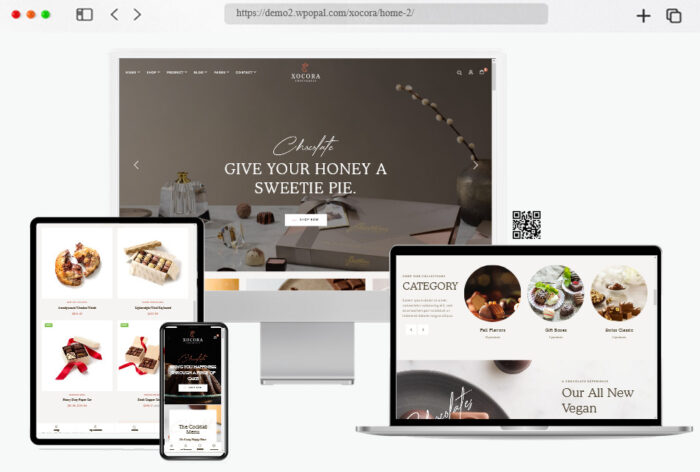 xocora seo optimize bakery theme
