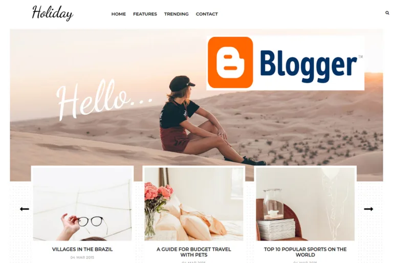 86 Best Free Blogger Templates for 2026