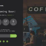 free coming soon html website templates